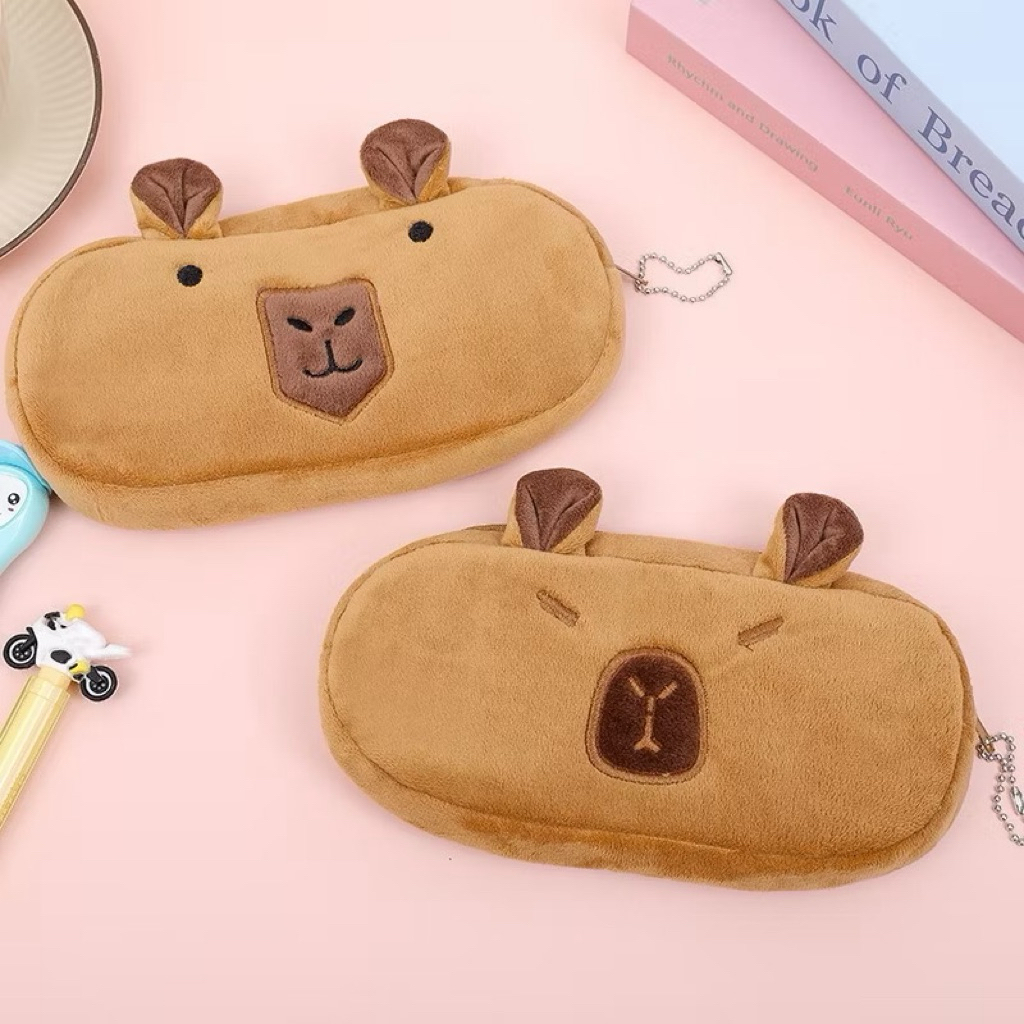 

Tempat Pensil Capybara Unik Lucu Simple untuk Anak Sekolah
