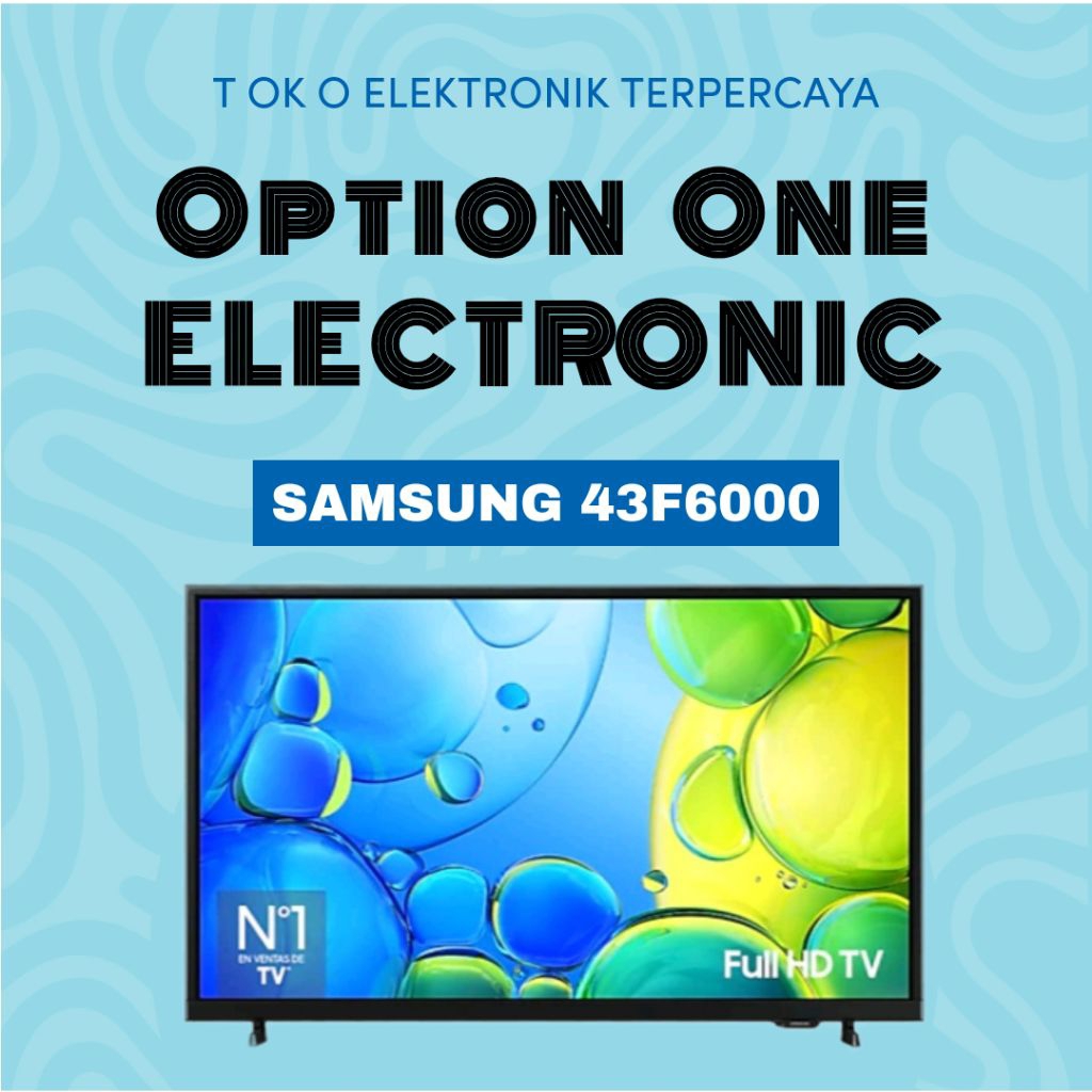 SAMSUNG 43F6000 / UA43F6000 / 43F6000FKXXD FULL HD SMART TV 43 inch 2025series