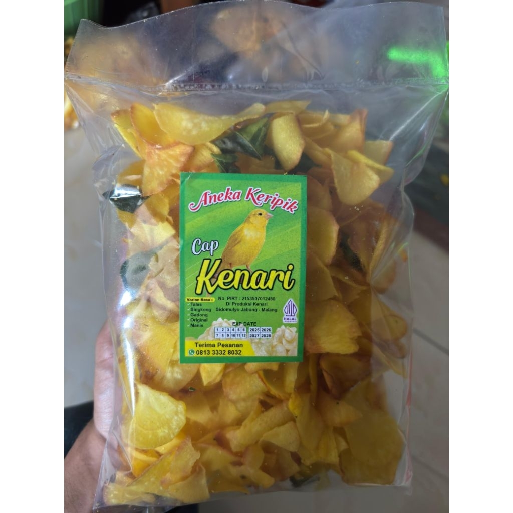 

Keripik Singkong Cap Kenari 250gr