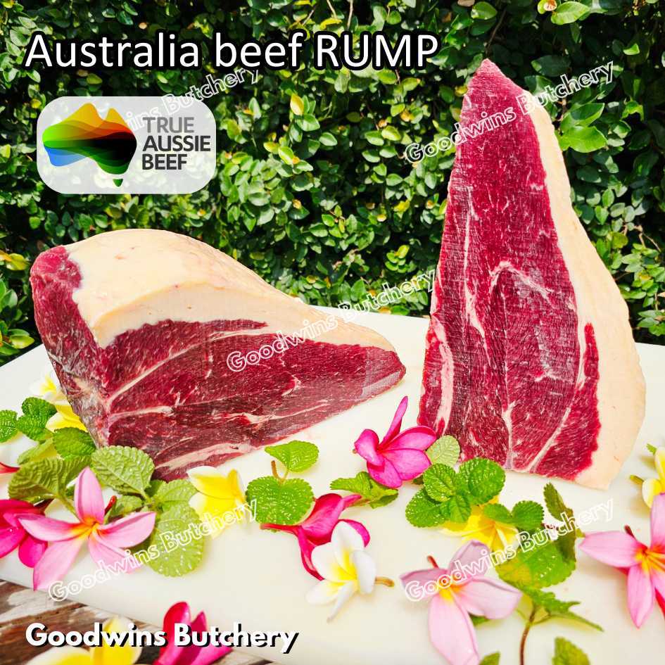 

Beef RUMP half roast cuts D-Rump Australia Borello Gbp Ralphs frozen 2.5 kg/pc