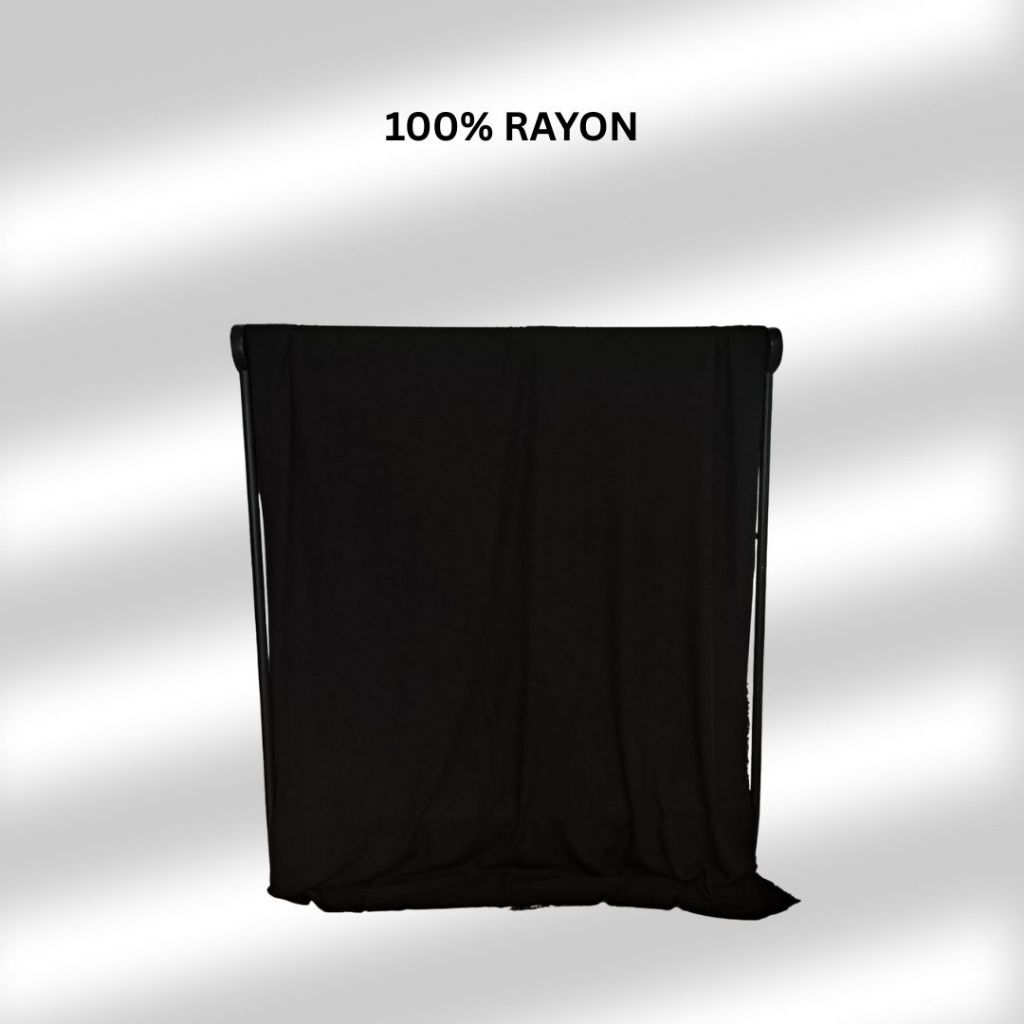 KAIN 100% RAYON WARNA POLOS