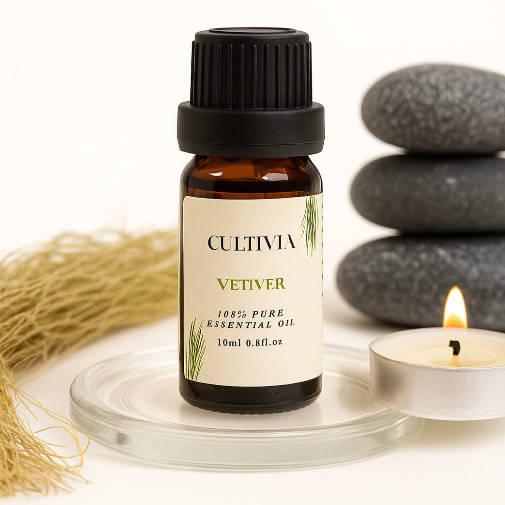 CULTIVIA Essential Oil - Vetiver 10 ml