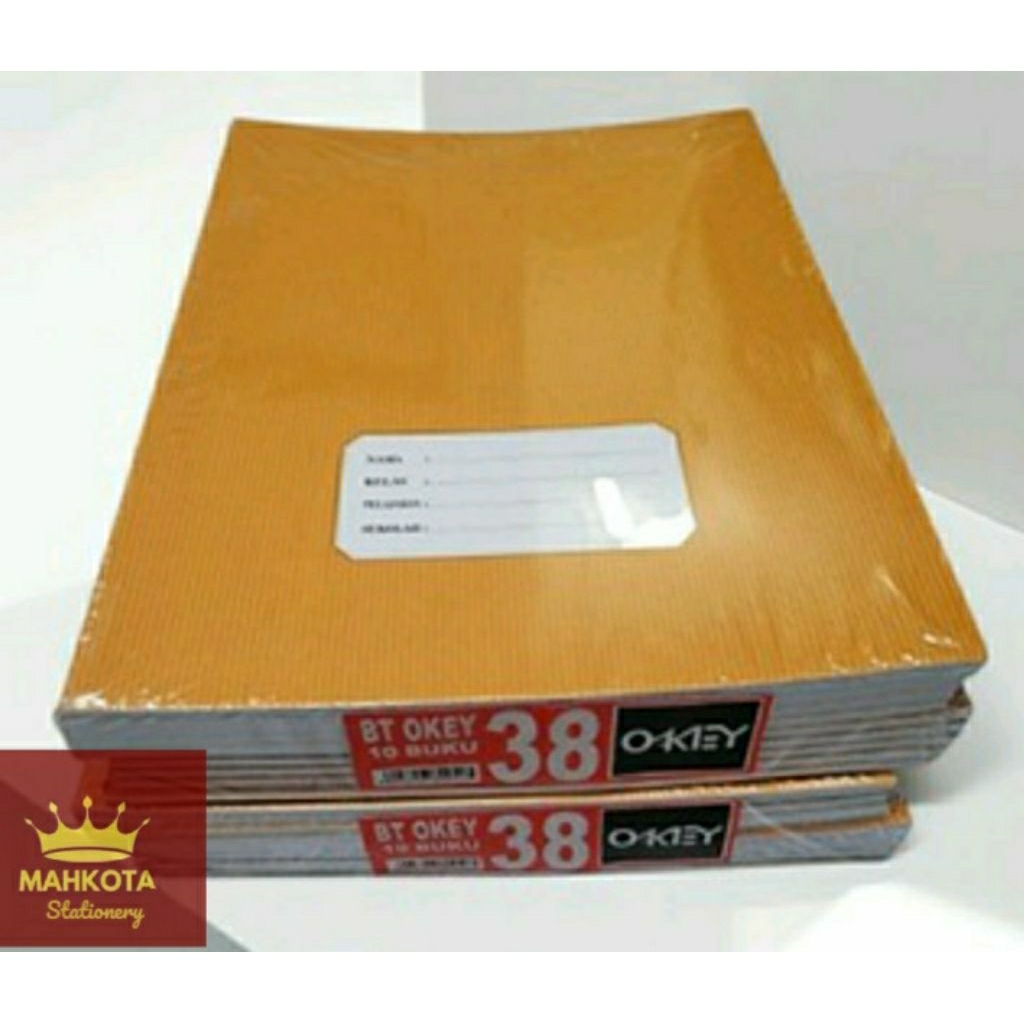 

Buku Tulis Okey 38 Lembar Motif Sampul Coklat Padi