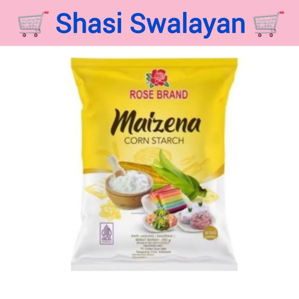 

ROSE BRAND TEPUNG MAIZENA 250 GRAM