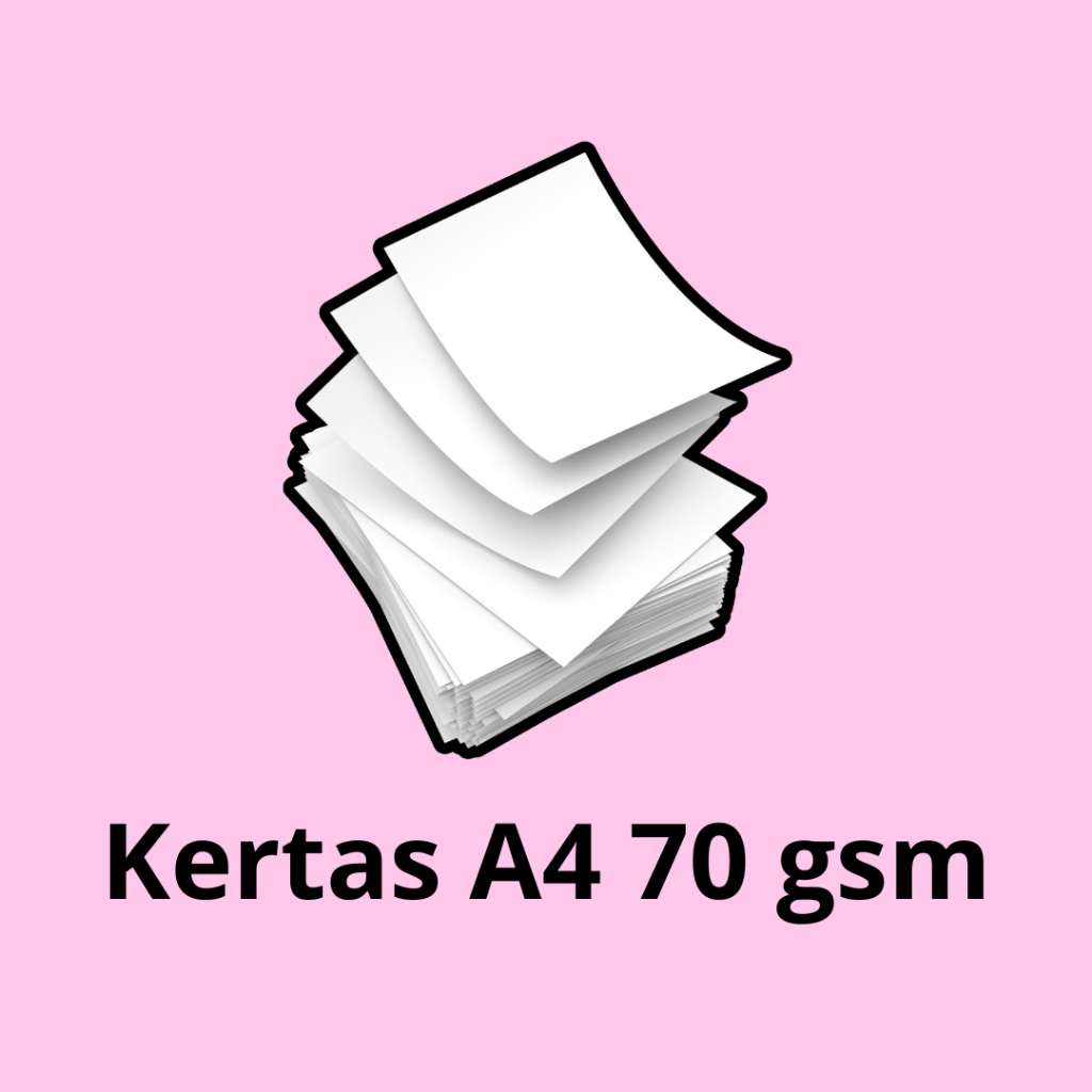 

Kertas HVS A4 70 gsm No Brand