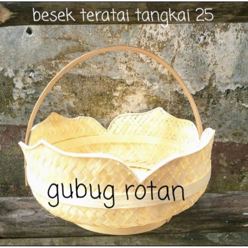 Besek Teratai Tangkai Original