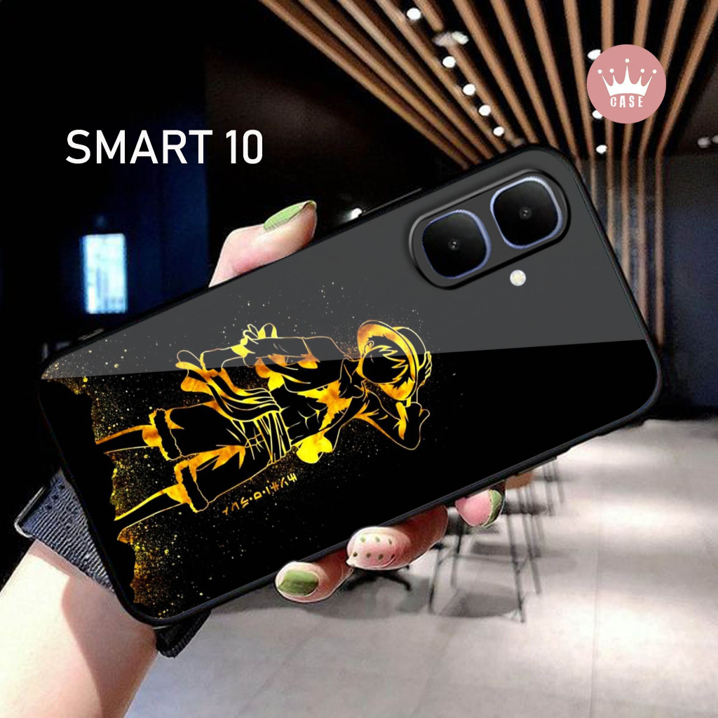 Softcase Kaca INFINIX SMART 10 - casing handphone - INFINIX SMART 10 [S09]