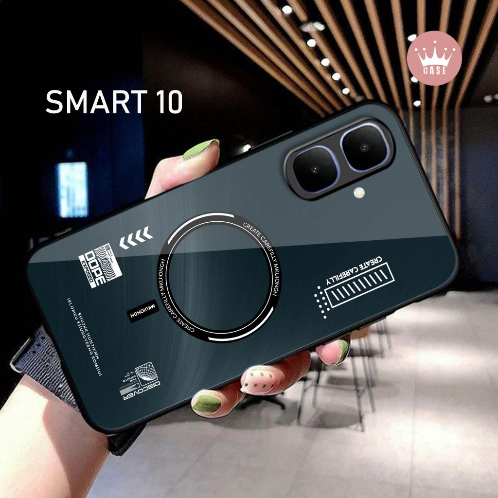 Softcase Kaca INFINIX SMART 10 - casing handphone - INFINIX SMART 10 [S42]