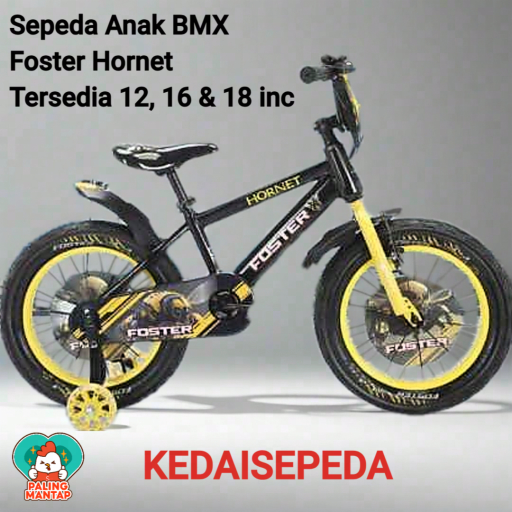 Sepeda Anak BMX 18 Foster Hornet Lebah