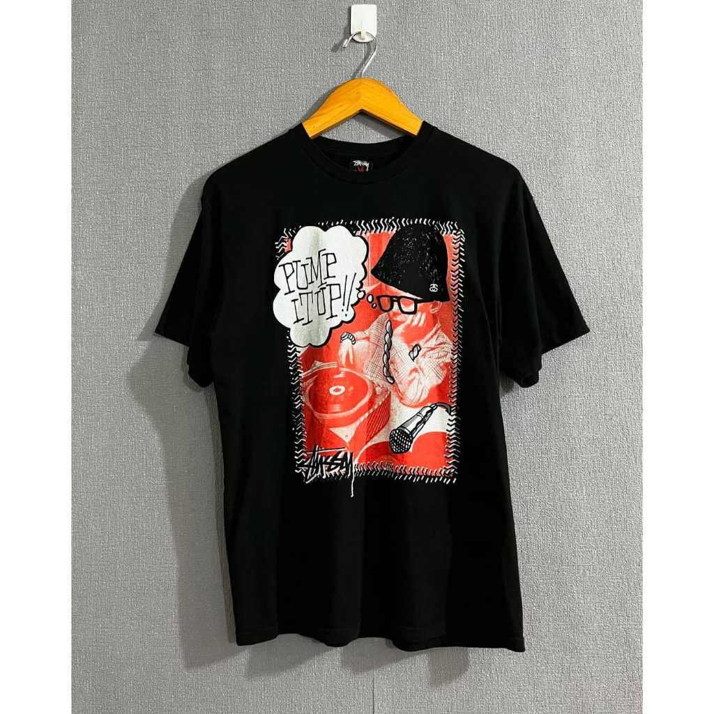 Kaos ss Dj Pump It Up Black Tee