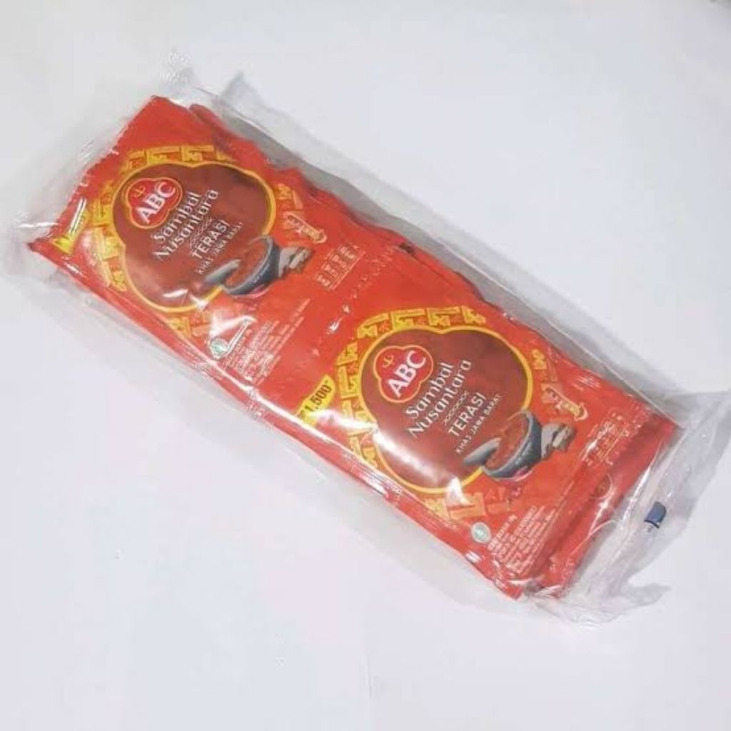 

Saos ABC Sambal Terasi Khas Nusantara isi 10 Pcs Per Renceng