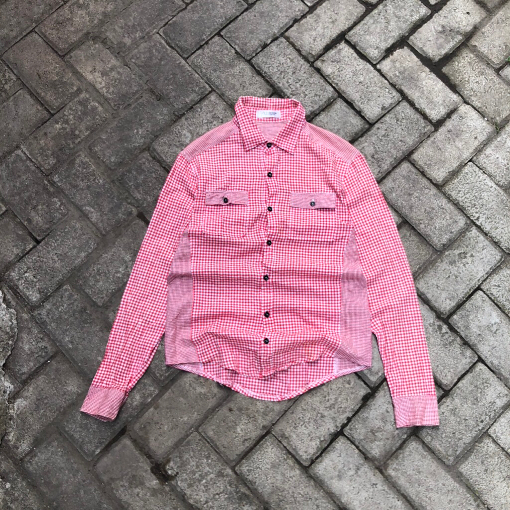 Kemeja Atau Linen tshirt Women Kemeja Cewek JUNYA WATANABE COMME DES GARCONS