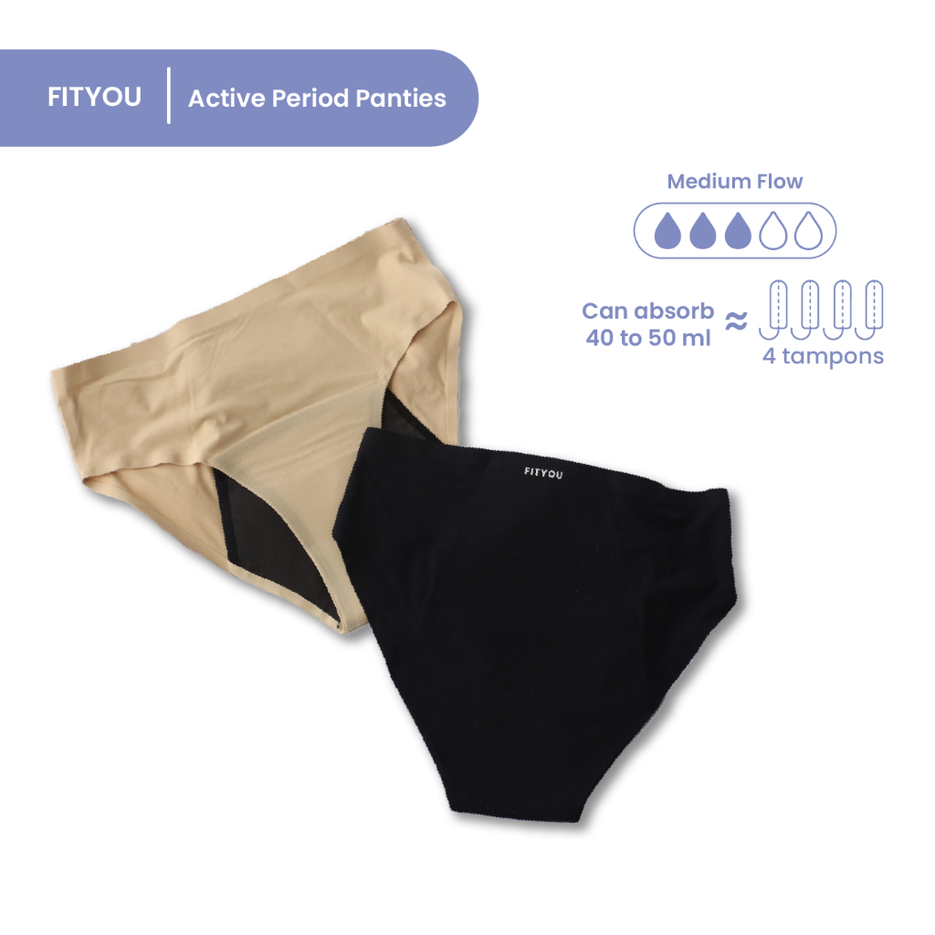 Fityou Active Period Panties up to 4XL
