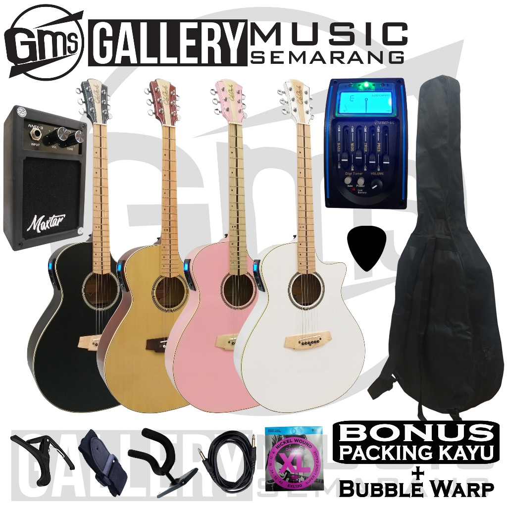 Gitar Akustik Elektrik Cole Clark Custom