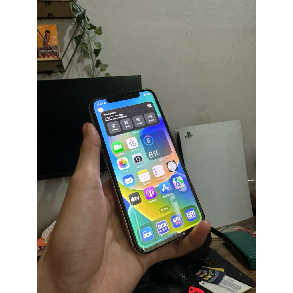 Iphone x resmi ibox 256 GB Fullshet