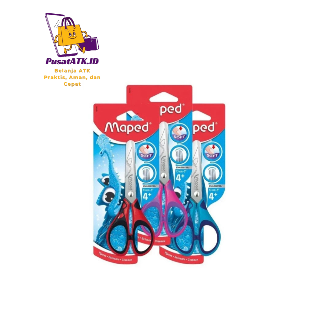 

Gunting Maped Anak Tumpul 13 CM
