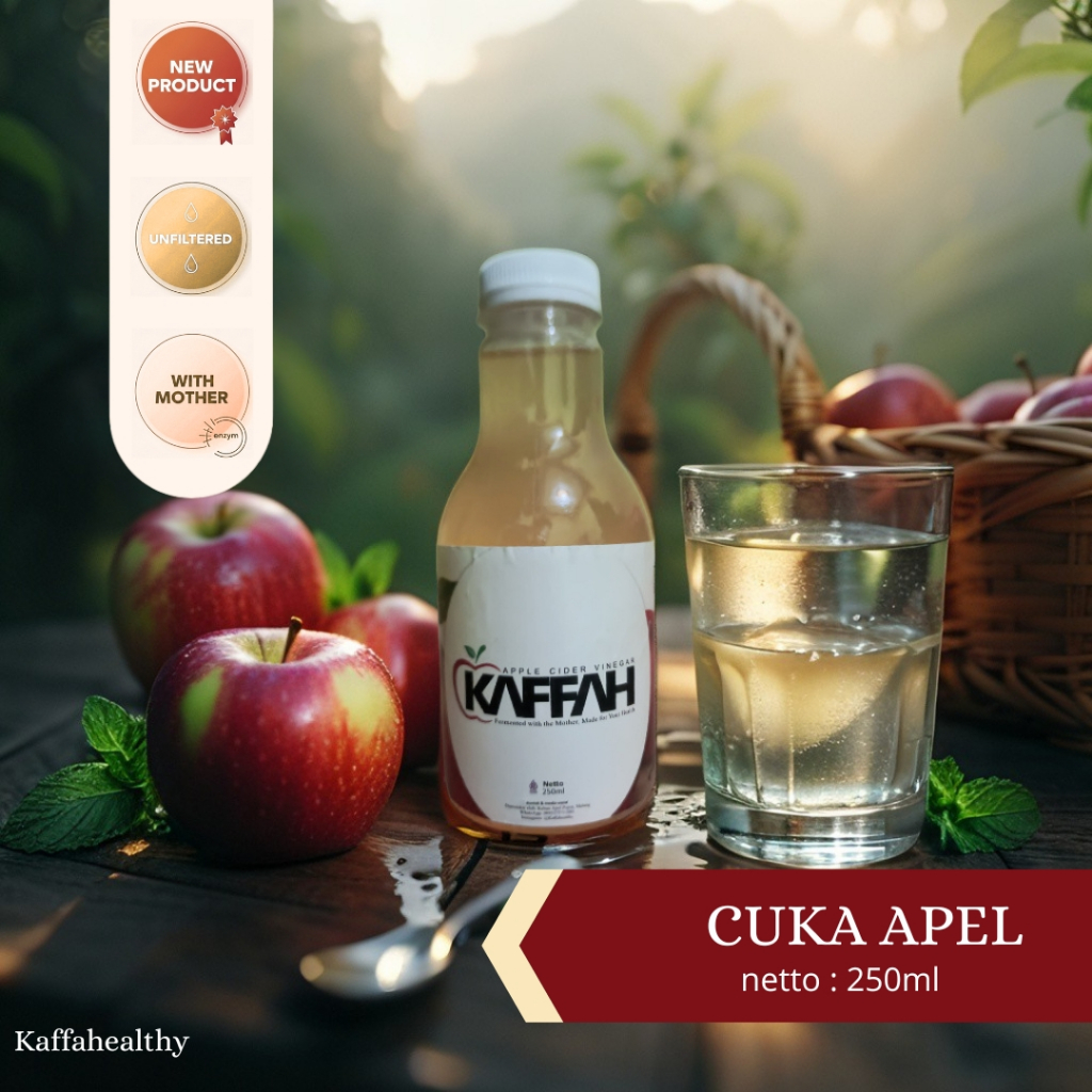 

Cuka Apel KAFFAH 250ml