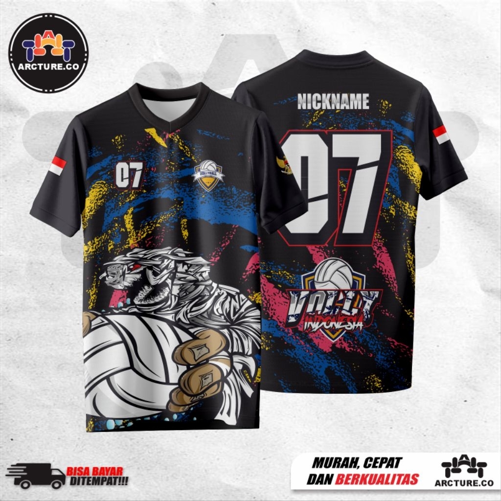 Jersey Volly/Jersey Volly Custom Desain Sport