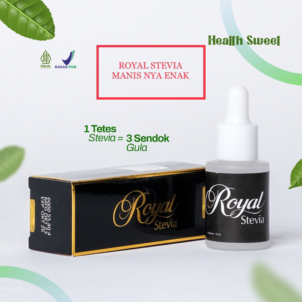 

Royal stevia Pemanis Isi 20 ml