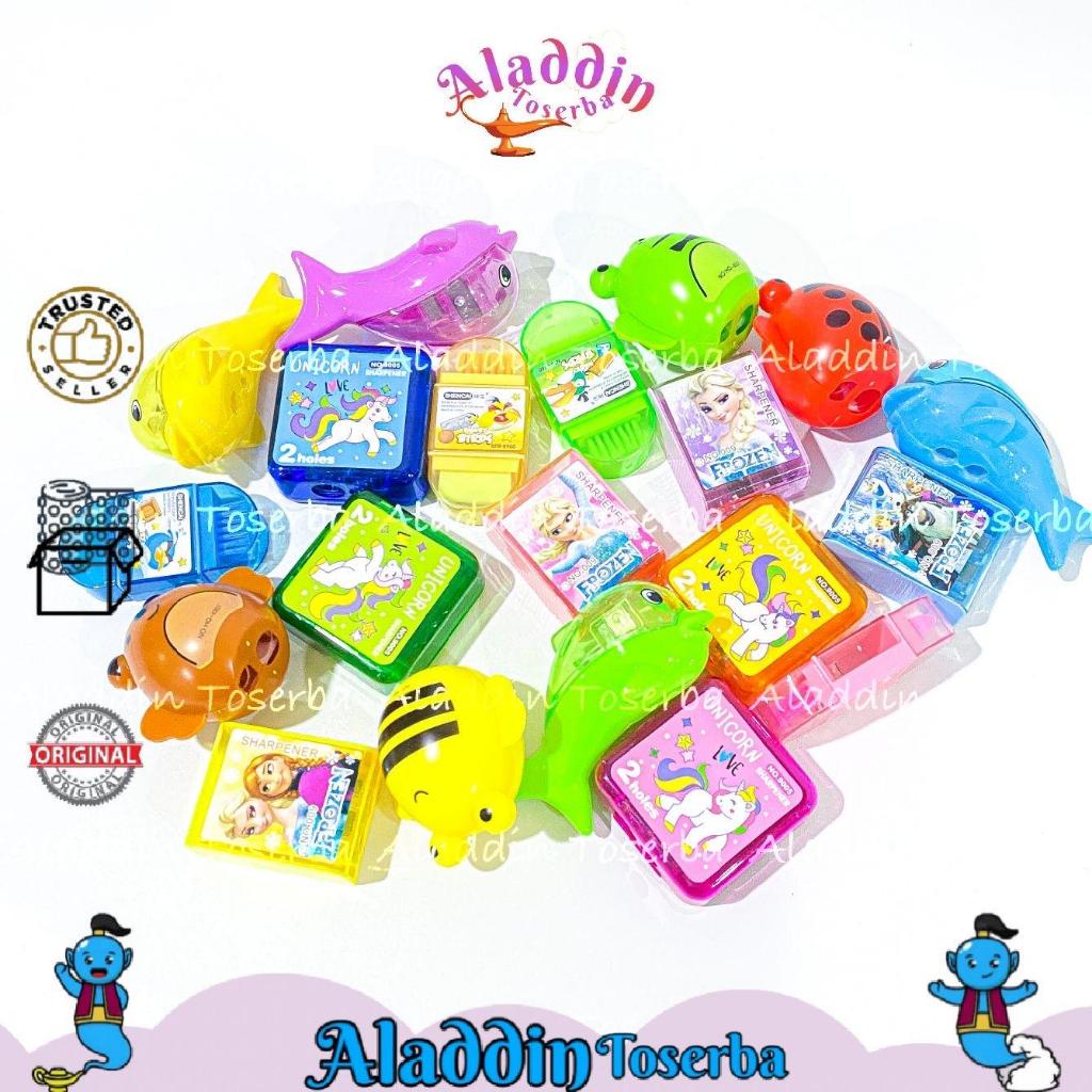 

RAUTAN PENSIL - OROTAN PENSIL KARAKTER - ALAT PERUNCING PENSIL 2IN1