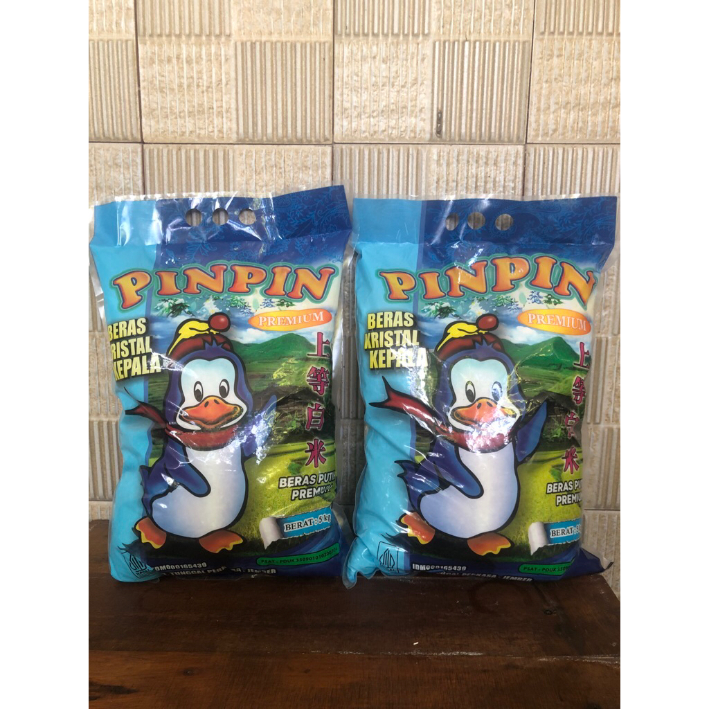 

beras pinpin 5kg 2pcs