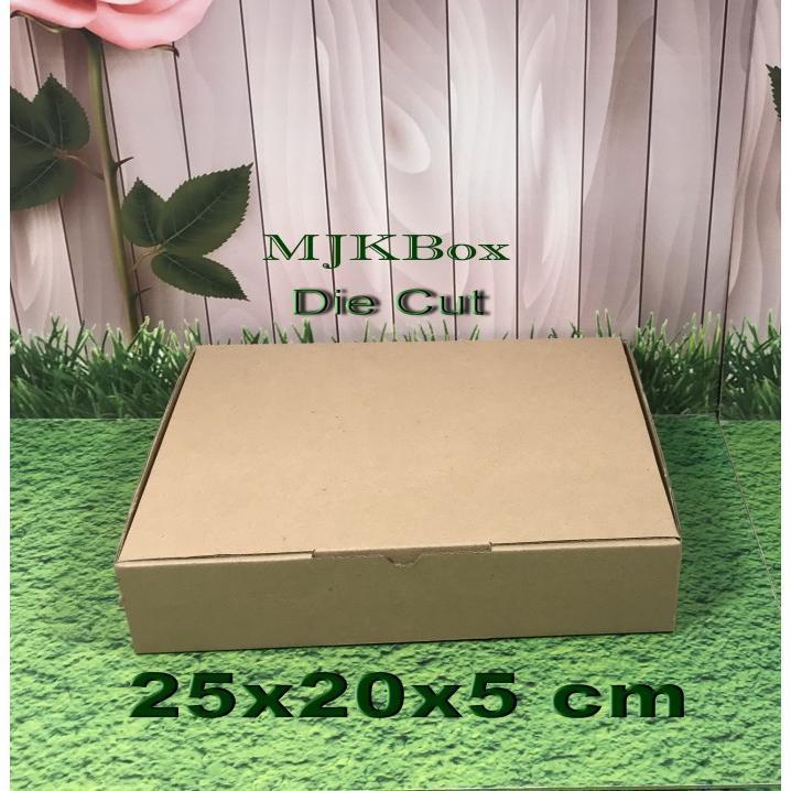

Kardus Karton Uk, 25x20x5 cm...Die Cut untuk packing - aksesoris - dll