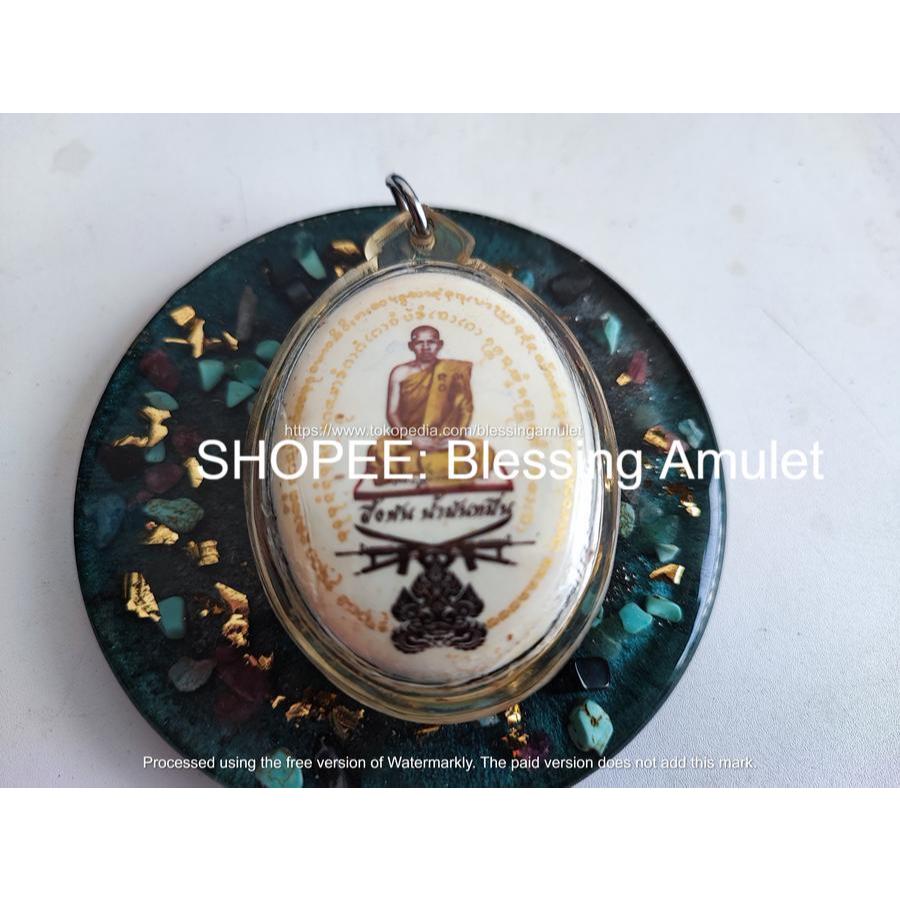 Liontin/Locket Amulet Thai Phaya Moo Special Edition, LP Charoen, Wat Non Sawang