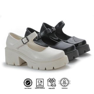 Luxus Hyuna Sepatu Kasual Sepatu Wanita Alas Karet 005 Shoes