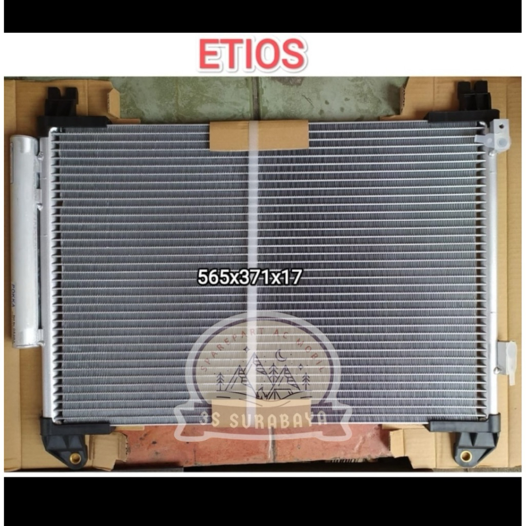 Kondensor Etios Valco Toyota Ac mobil Condensor (Baru/New)