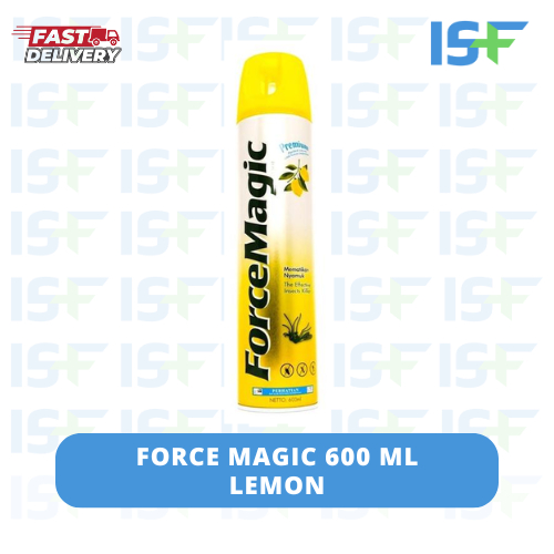 ISF  FORCE MAGIC LEMON 600 GR OBAT NYAMUK SEMPROT
