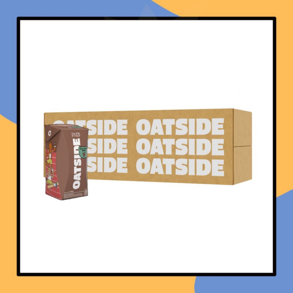 

Oatside Oatmilk 200ml With Straw 1 Dus Isi 24 pcs Chocomalt Barista Blend Susu Oat