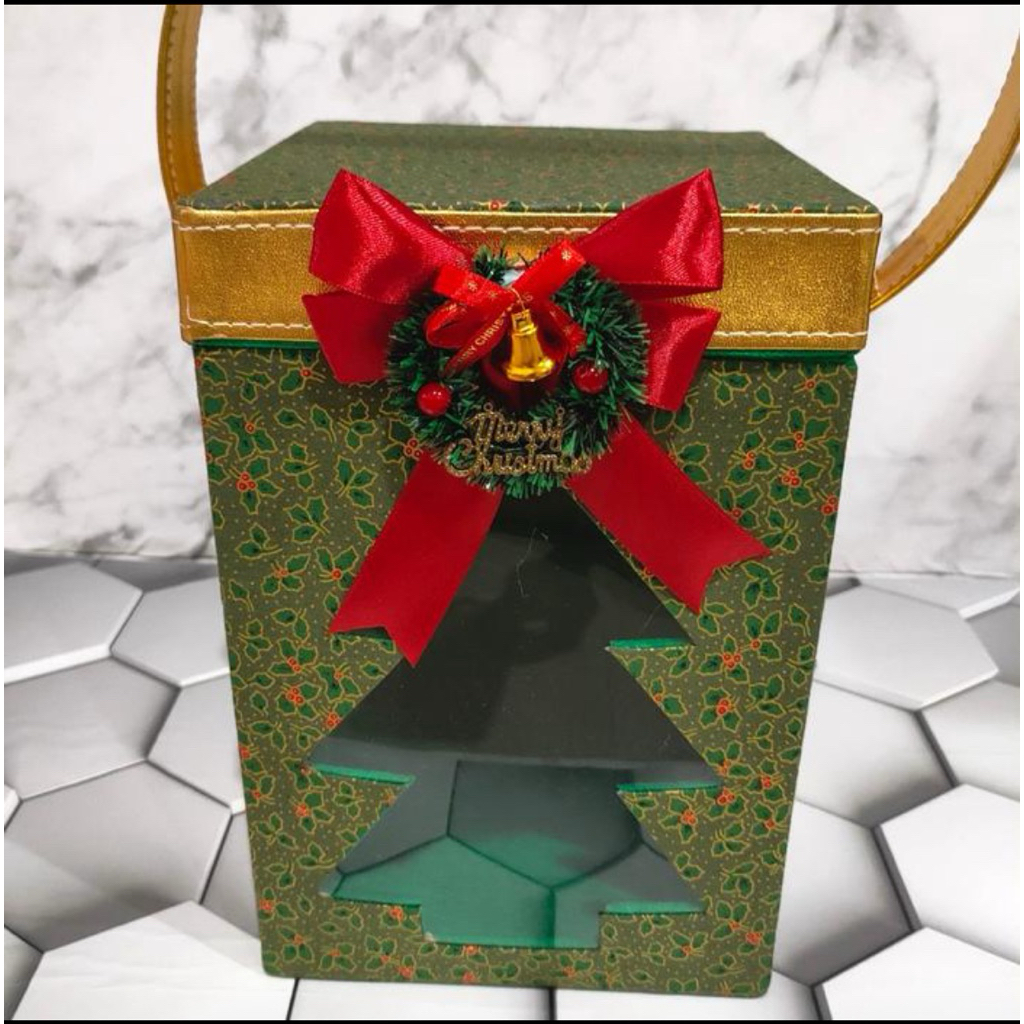 

Hampers natal / Christmas model tenteng