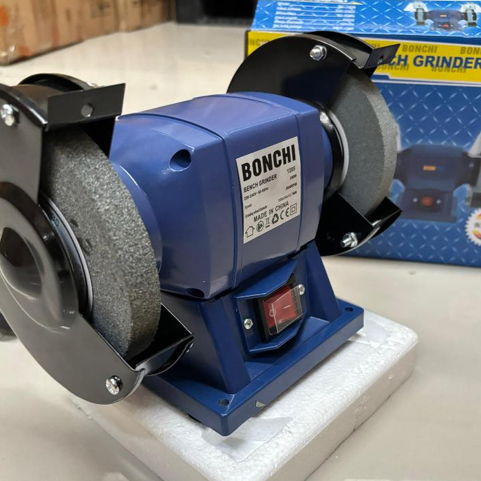 BONCHI Mesin Gerinda Duduk 5 inch - Bench Grinder Duduk Gerinda