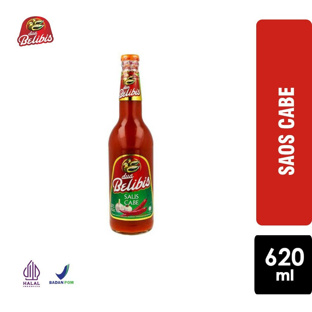 

Saos Cabe Dua Belibis / Saus Sambal [Botol 620ml]