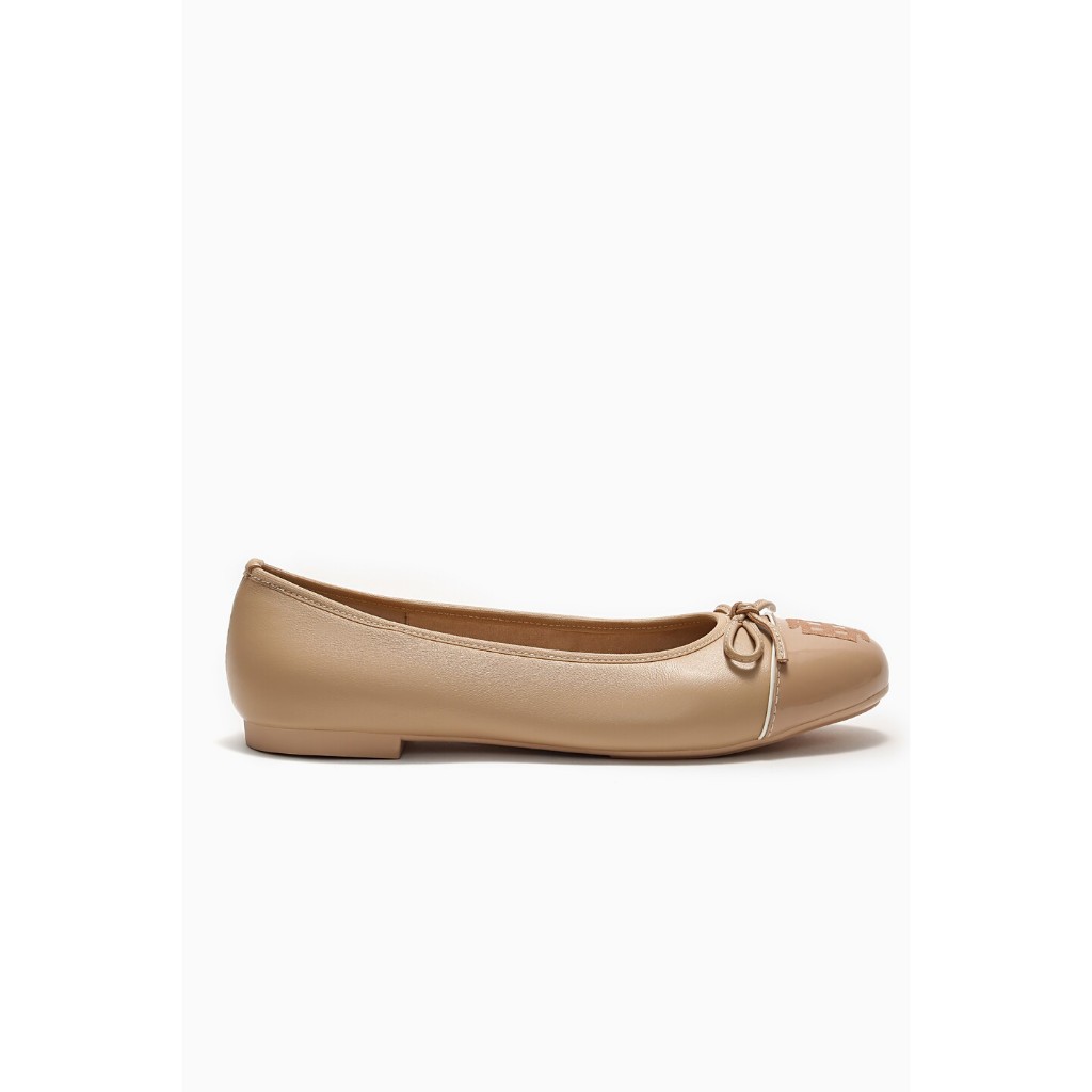 Everbest hananiah Flat Shoes Wanita Almond & Black