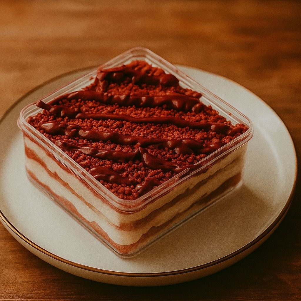 

Red Velvet Cheesecuit