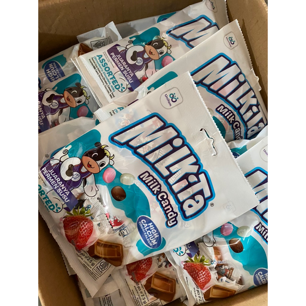 

MILKITA CANDY BAG,1 BAG ISI 40 PCS