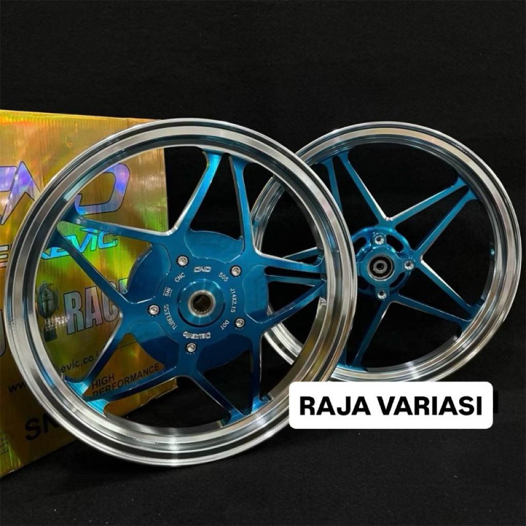 Velg Racing Delkevic X1 two tone 185x14 & 215x14 Mio Sporty / Mio j / Fino 115 / Mio Old / Soul Gt 1