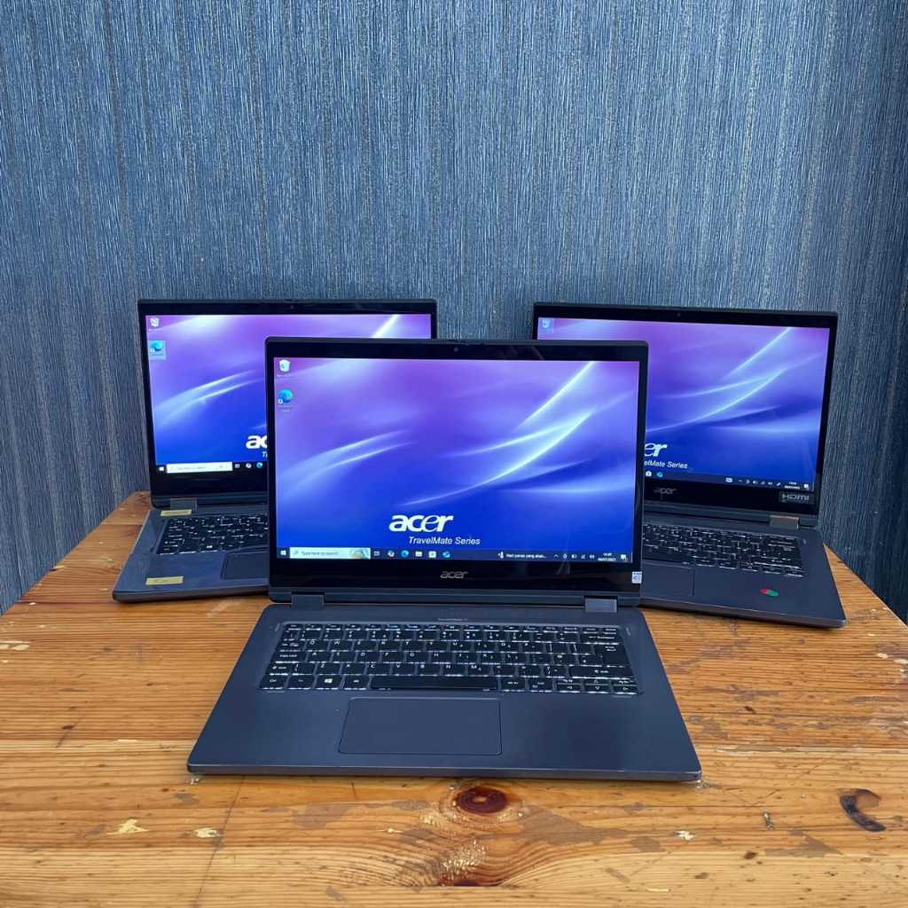 LAPTOP SECOND Laptop Acer Travelmate Spin || P414RN-51,Grey