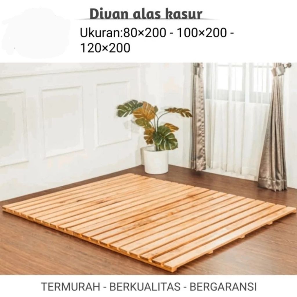 dipan alas kasur dipan kayu palet dipan lipat tatakan kasur