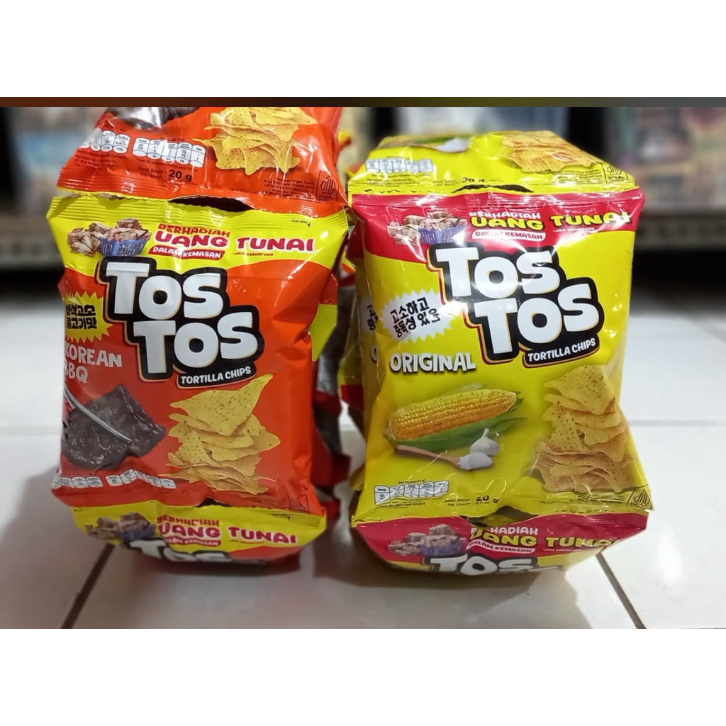 

Tos Tos tortilla 10x20gram renteng