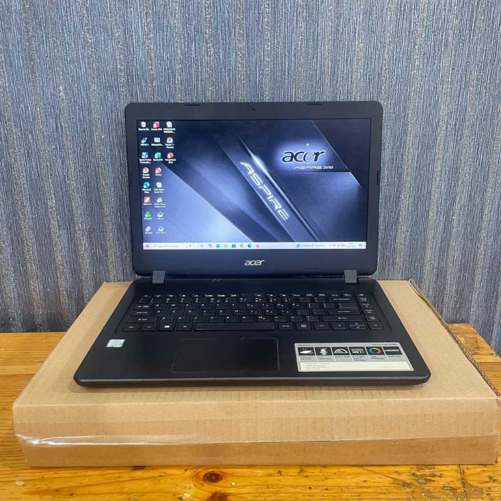 LAPTOP SECOND Laptop Acer Aspire 5 A514-51K, Intel Core i3-7020U, Gen 7Th, Ram 4/1Tb, Black