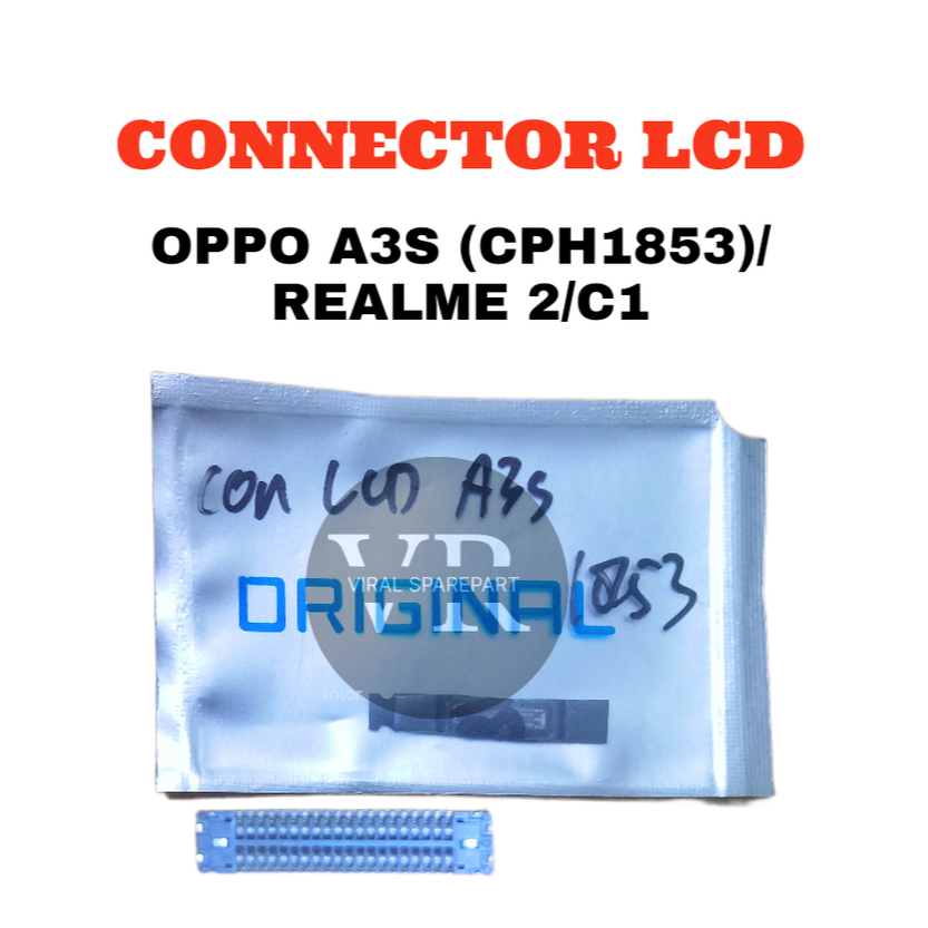 KONEKTOR LCD OPPO A3S / CPH1853