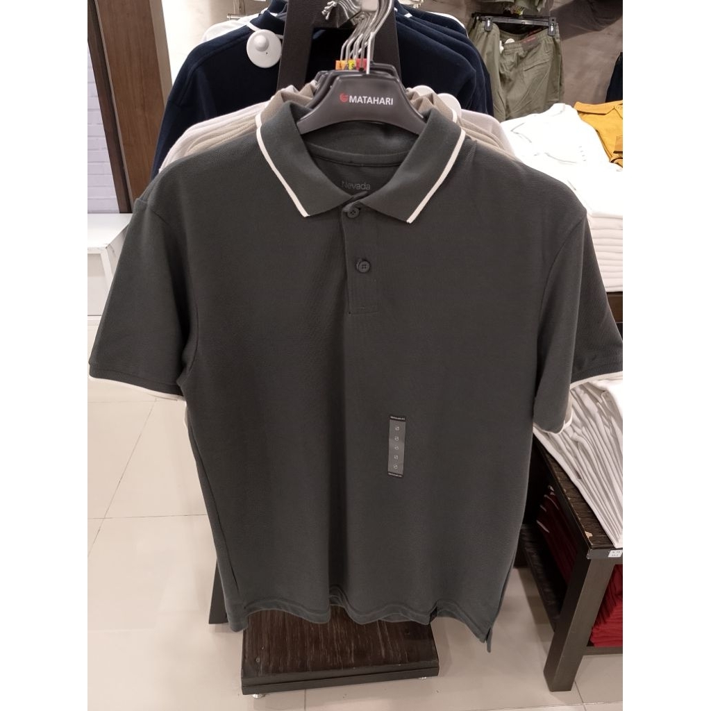 Nevada Pique TC Kaos Kerah Pria