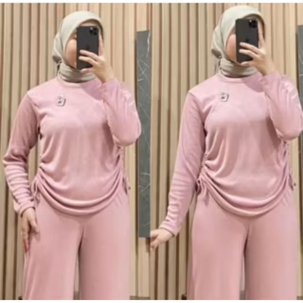 promo setelan cerut wanita kekinian one set terbaru