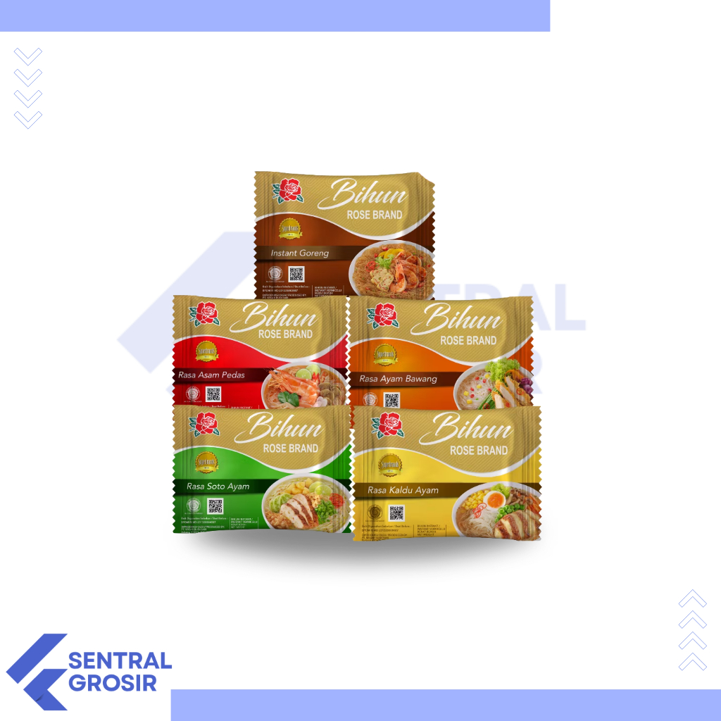 

Rose Brand | Bihun Instan Rose Brand All Varian (Isi 40 Bungkus / Dus)