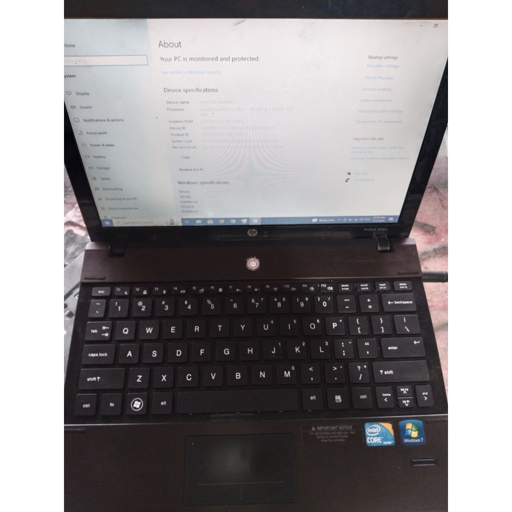 notbok hp core i3