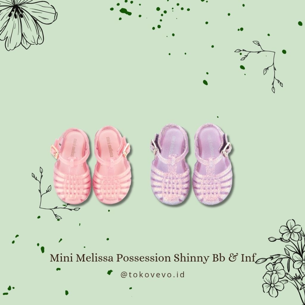 Sepatu Anak Mini Melissa Original - Possession Shiny Baby & Infant | Kids Shoes Mini Melissa Origina