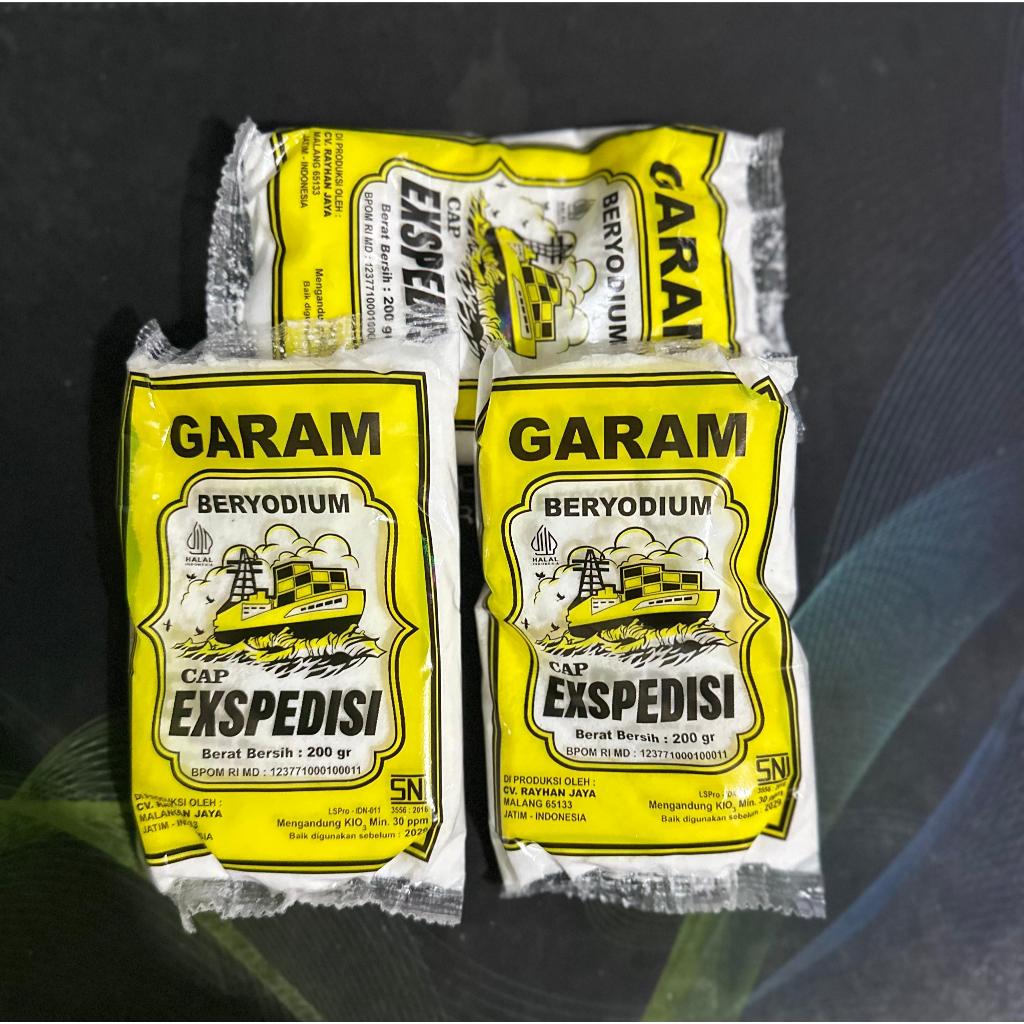 

Dapat 5pcs Garam Dapur Cap exspedisi Termurah (200gr/pcs) Cocok Buat Uang kembalian di Warung
