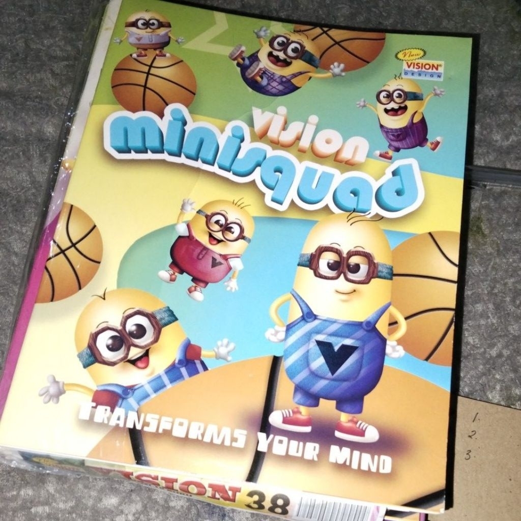 

BUKU TULIS VISION 32 & 38LEMBAR 10 BUKU